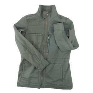 Madewell Fleet Utility Jacket Desert Olive Green C3394 Size XS